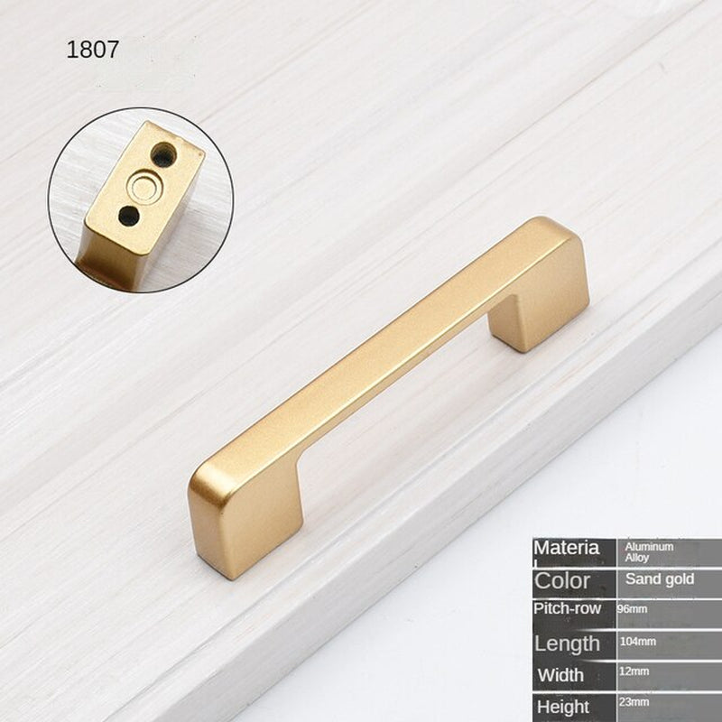 Gold Nordic style Handle Cabinet Pull and Knobs