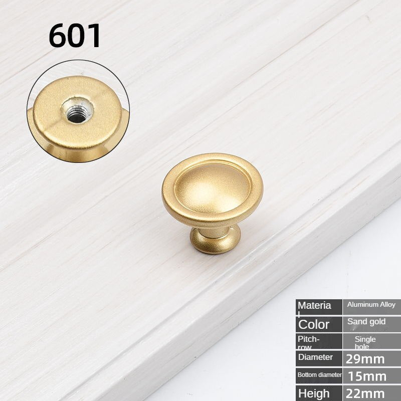 Gold Nordic style Handle Cabinet Pull and Knobs