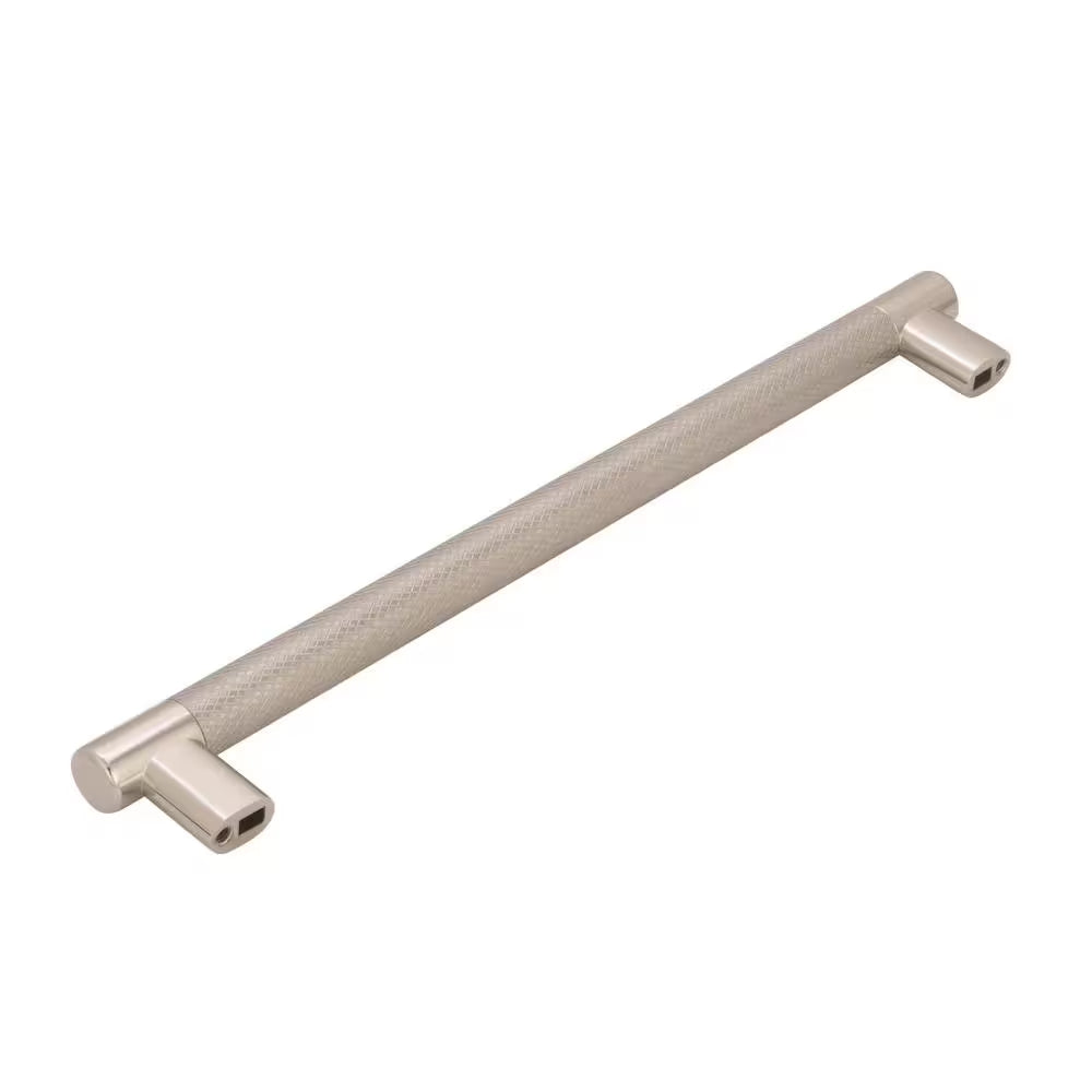 Esquire 10-1/16 in (256 Mm) Polished Nickel/Stainless Steel Drawer Pull