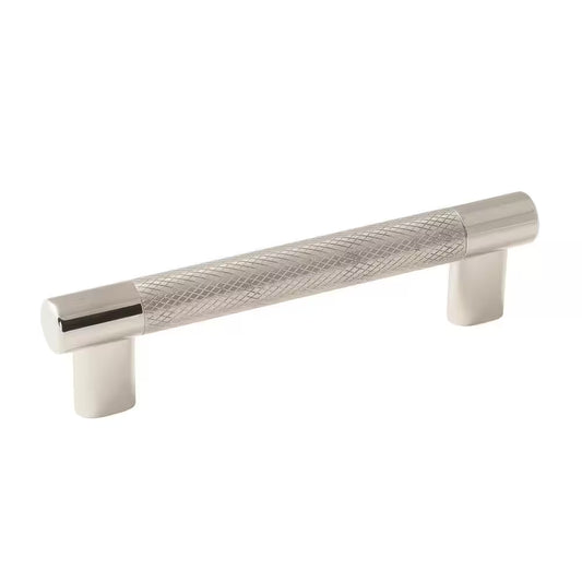 Esquire 5-1/16 in (128 Mm) Polished Nickel/Stainless Steel Drawer Pull