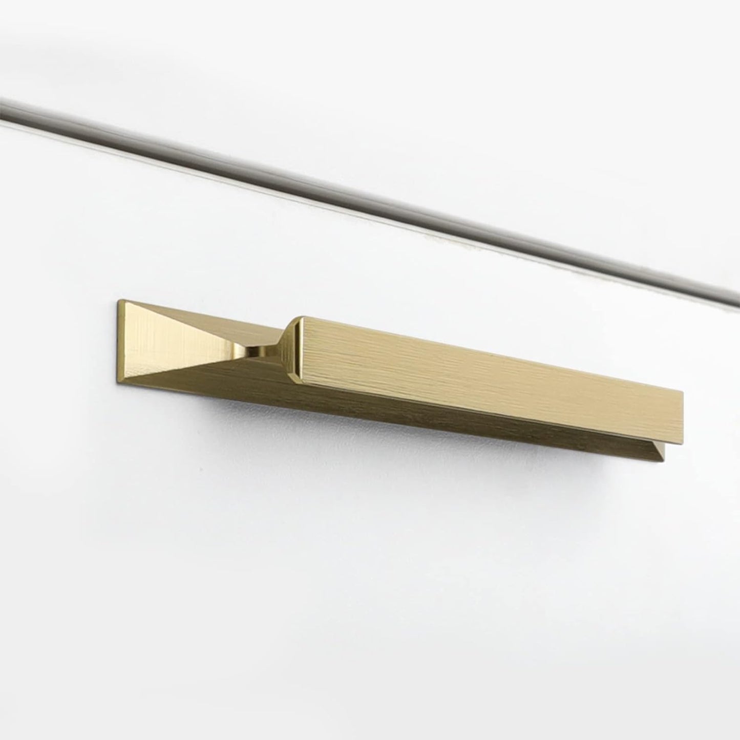 10 Pack gold modern cabinet Pulls 