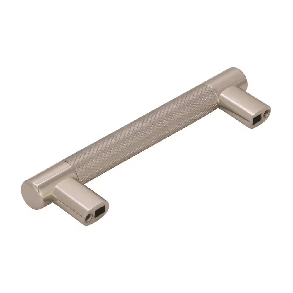 Esquire 5-1/16 in (128 Mm) Polished Nickel/Stainless Steel Drawer Pull