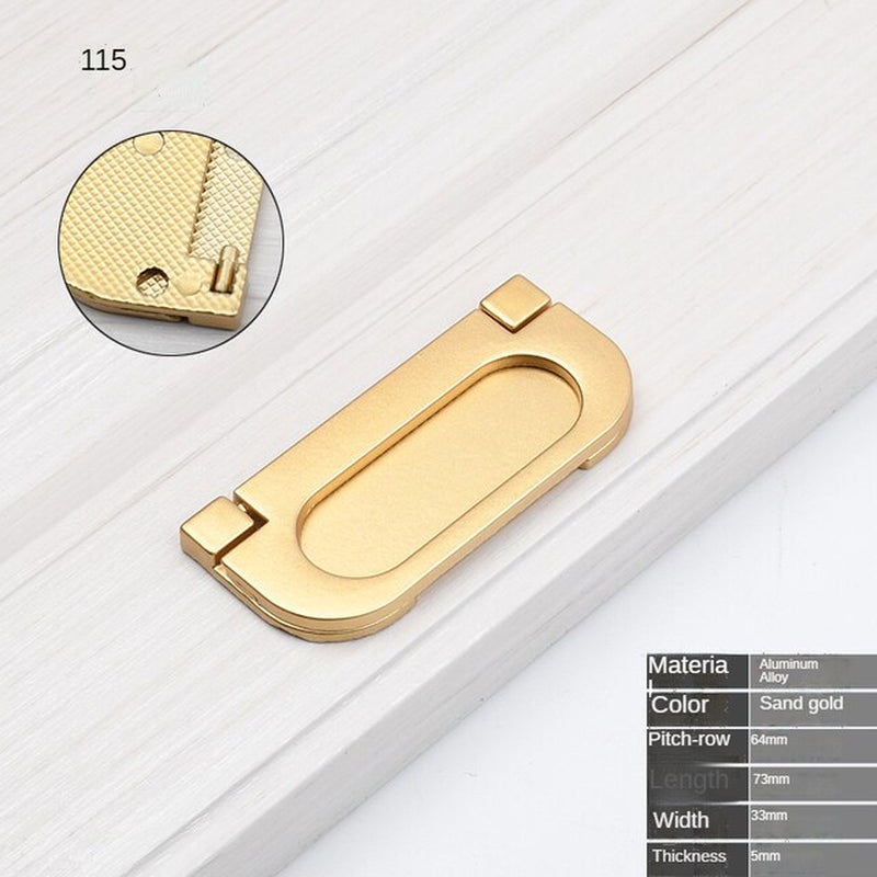 Gold Nordic style Handle Cabinet Pull and Knobs