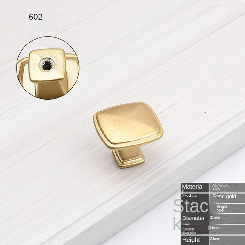 Gold Nordic style Handle Cabinet Pull and Knobs