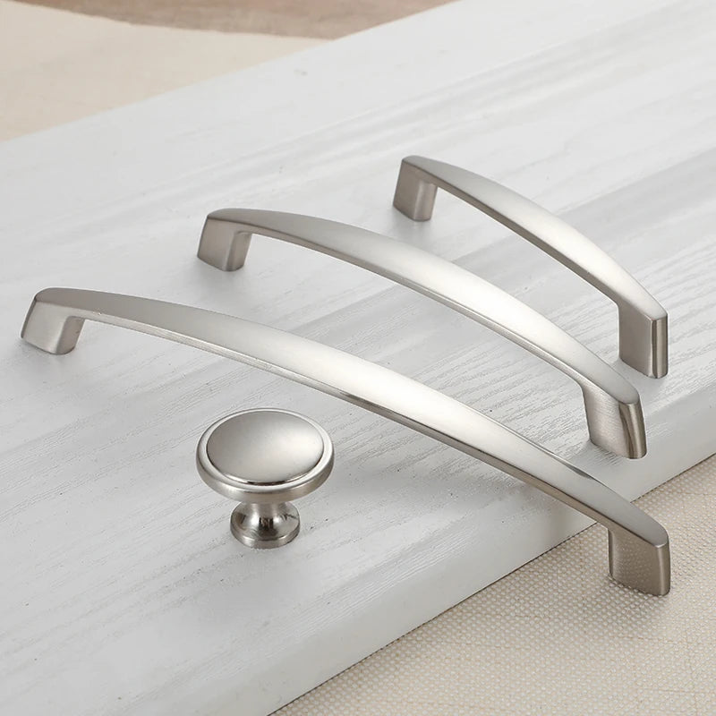 Classic Collection Brushed Nickel Drawer Pulls