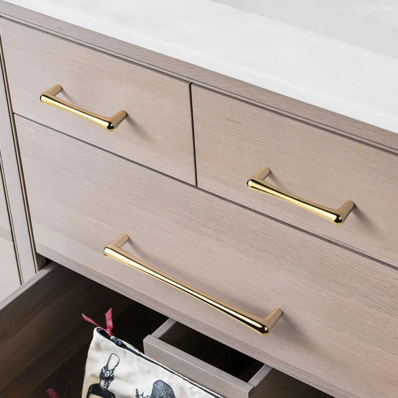 Nordic Gold Kitchen Cabinet Door Handles/Drawer Pulls 